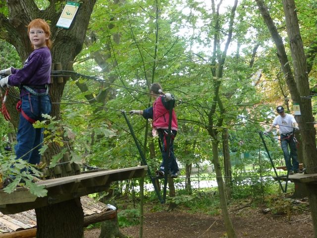 KAMPF » 2010 » Ausflug in den Kletterwald