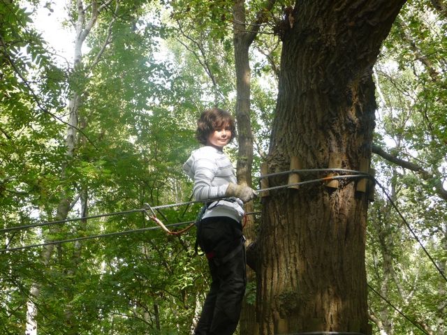 KAMPF » 2010 » Ausflug in den Kletterwald